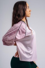 Футболка Nebbia Oversized T-Shirt '97 PRIMAL Pink Leopard 862