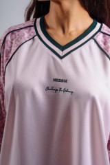 Футболка Nebbia Oversized T-Shirt '97 PRIMAL Pink Leopard 862