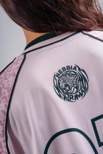 Футболка Nebbia Oversized T-Shirt '97 PRIMAL Pink Leopard 862
