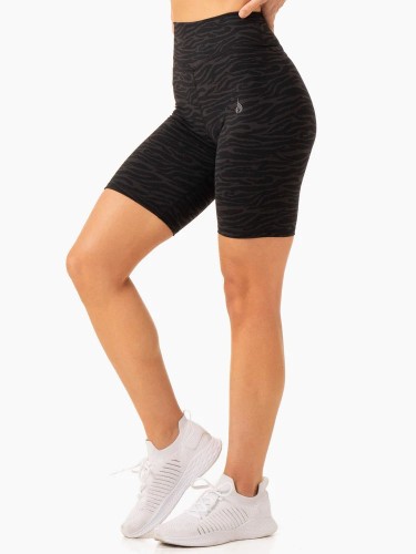 ШортыTransform Mid Length Shorts - Black Zebra