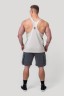 Майка Nebbia Washed Muscle Back Stringer GOLDEN AGE Light Grey 791