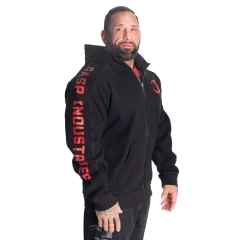 Мужская толстовка на молнии Pro GASP Hood 220862 Black/Red