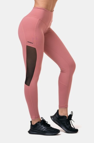 Легінси High Waist & Mesh Leggings 573 Old Rose