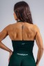 Майка Nebbia Halter Top with Built-in Bra PRIMAL Dark Green 863