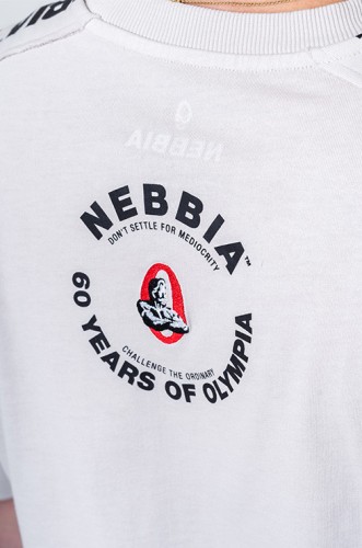 Футболка Nebbia Washed Oversized T-Shirt GOLDEN AGE Light Grey 790