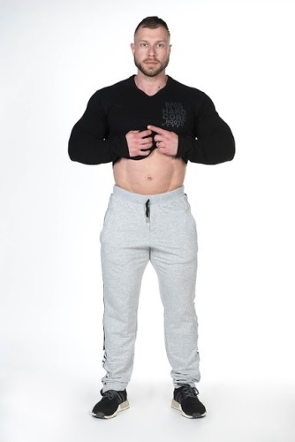Спортивные штаны Nebbia Sweatpants HardCore 366 light grey