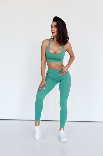 Леггинсы High Waisted Shaping Leggings AGILE Green 464