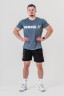 Футболка Nebbia T-shirt GYM ESSENTIALS Grey 380