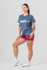 Футболка Nebbia T-shirt GYM ESSENTIALS Grey 380