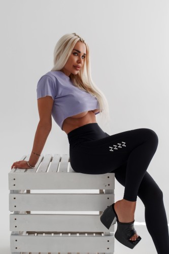 Леггинсы High Waisted Shaping Leggings AGILE Black 464