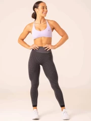Леггинсы Ryderwear Honeycomb Scrunch Seamless Leggings - Charcoal