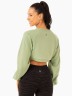 Кроп толстовка Emerge Super Crop Sweater - Jade Green