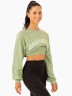 Кроп толстовка Emerge Super Crop Sweater - Jade Green