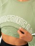 Кроп толстовка Emerge Super Crop Sweater - Jade Green