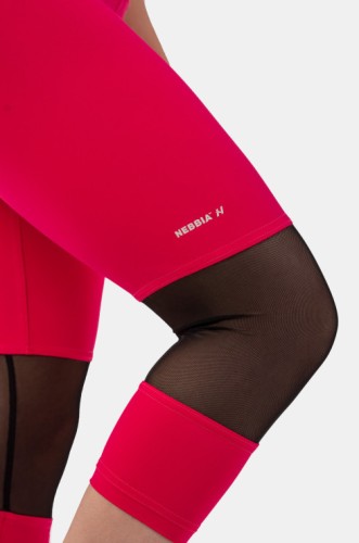 Леггинсы High-Waist ¾ Length Sporty Leggings 406 Pink