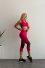 Леггинсы High-Waist ¾ Length Sporty Leggings 406 Pink