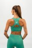 Топ Medium-Support Racerback Sports Bra AGILE Green 471