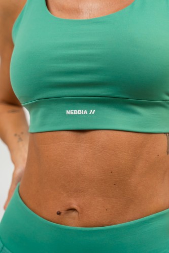 Топ Medium-Support Racerback Sports Bra AGILE Green 471