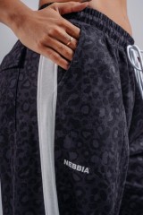 Штаны Nebbia Baggy Leopard Sweatpants PRIMAL Black Leopard 865