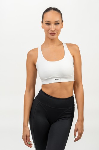 Топ Medium-Support Racerback Sports Bra AGILE White 471