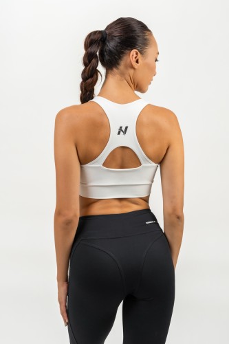 Топ Medium-Support Racerback Sports Bra AGILE White 471