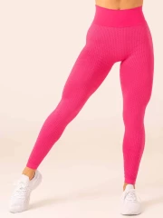 Легінси Ryderwear Honeycomb Scrunch Seamless Leggings - Hot Pink
