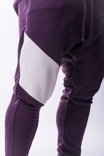 Спортивні штани Nebbia DROP CROTCH 729 Bordo