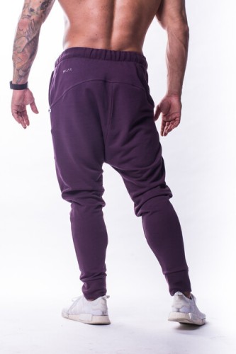 Спортивні штани Nebbia DROP CROTCH 729 Bordo