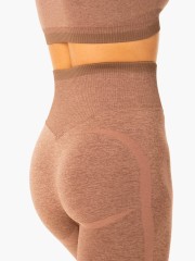 Леггинсы Excel Seamless High Waisted Leggings - Mocha Marl