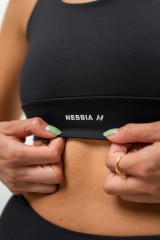 Топ Medium-Support Racerback Sports Bra AGILE Black 471