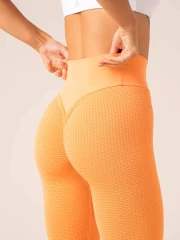 Леггинсы Ryderwear Honeycomb Scrunch Seamless Leggings - Mango