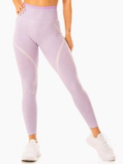 Легінси Excel Seamless High Waisted Leggings - Lavender Marl