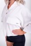 Сорочка Nebbia Boxy Cropped Shirt With Pockets White 598 UNI