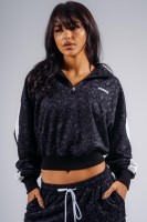 Кофта Nebbia Half-Zip Leopard Sweatshirt PRIMAL Black Leopard 866