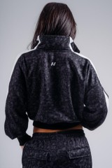 Кофта Nebbia Half-Zip Leopard Sweatshirt PRIMAL Black Leopard 866