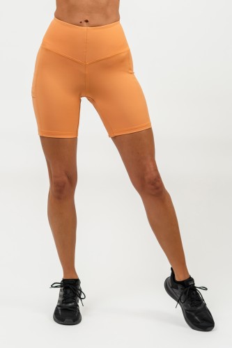Велосипедки High Waisted Biker Shorts ELITE Orange 467