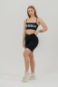 Топ Nebbia Bandeau bra BACK CHECK Black 612