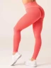 Леггинсы Ryderwear Honeycomb Scrunch Seamless Leggings - Coral Pink