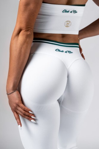 Леггинсы с высокой талией Nebbia High-Waist Push-Up Leggings CLUB D’OR White 629
