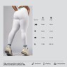 Леггинсы с высокой талией Nebbia High-Waist Push-Up Leggings CLUB D’OR White 629