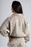 Кофта Nebbia Half-Zip Leopard Sweatshirt PRIMAL Cream Leopard 866