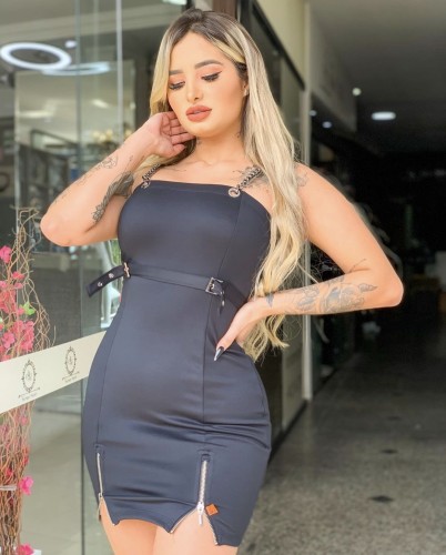 Плаття Labellamafia DRESS Logomania BLACK 20708