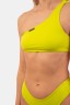 ТОП ONE SHOULDER BANDEAU BIKINI TOP GREEN 448