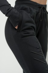 Штаны Nebbia Women's High-Waist Joggers INTENSE Signature Black 846