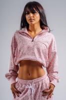 Кофта Nebbia Half-Zip Leopard Sweatshirt PRIMAL Pink Leopard 866