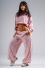 Кофта Nebbia Half-Zip Leopard Sweatshirt PRIMAL Pink Leopard 866