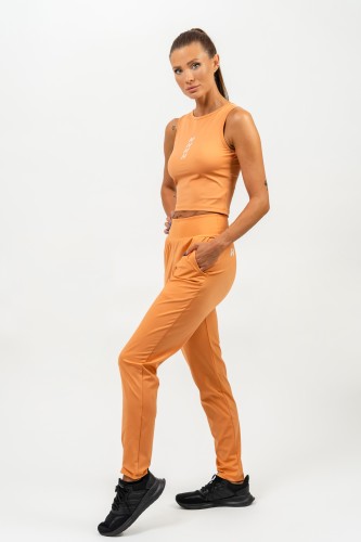 Майка Cropped Tank Top CONFIDENCE Orange 476