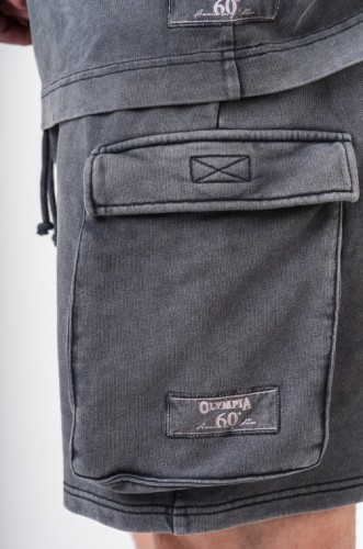 Шорты Nebbia Washed Loose Fit Cargo Shorts LEGACY Black 787