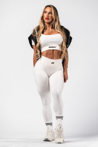 Леггинсы Nebbia Push-Up Leggings with Shaping Lines FLOW SEAMLESS Cream 497