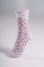 Носки Nebbia Leopard Crew Socks PRIMAL Pink Leopard 106